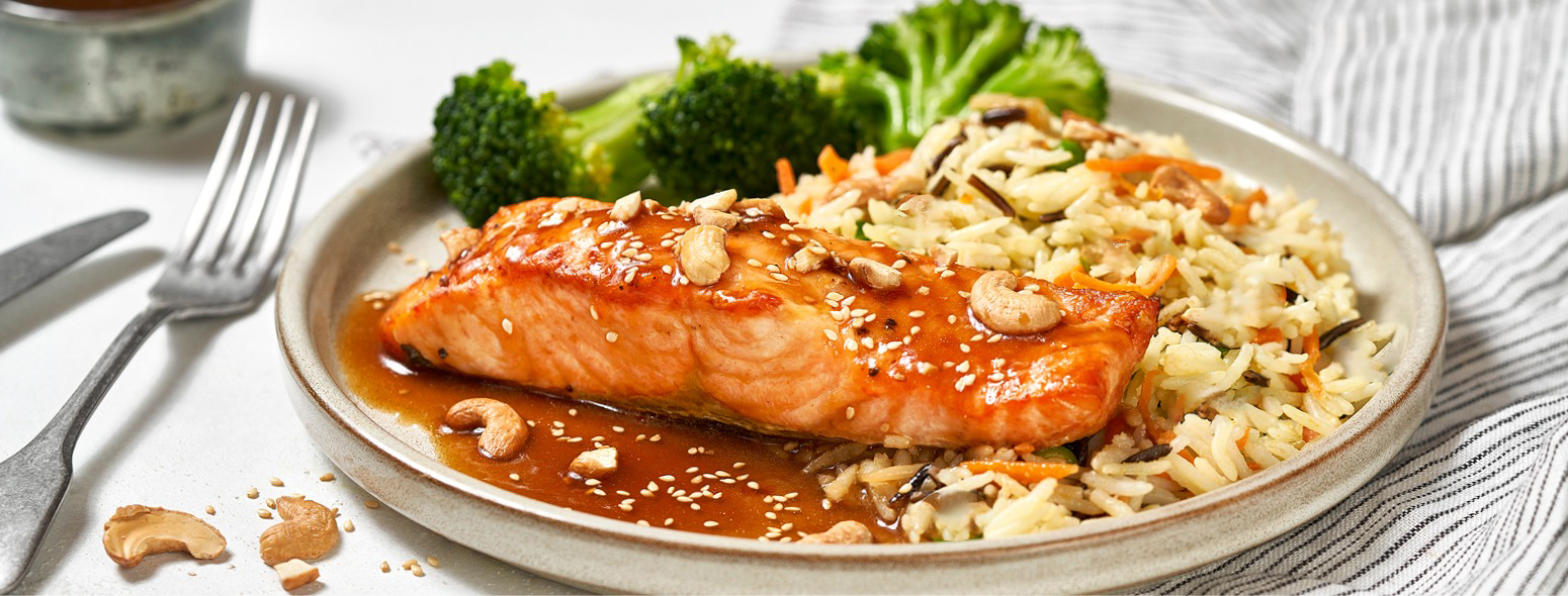 WILD SALMON TERIYAKI