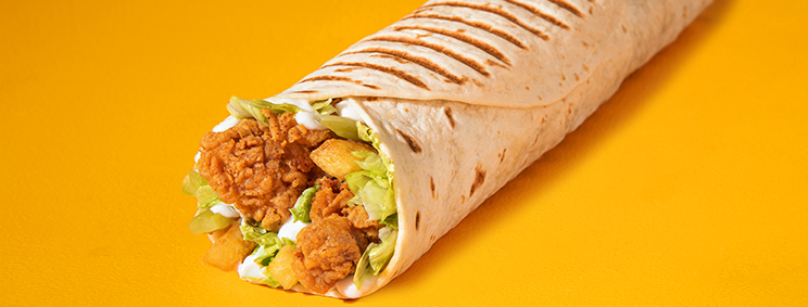 Broasted Chicken Wrap