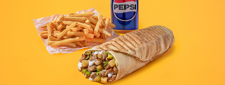 Grand Chicken shawarma Value Meal