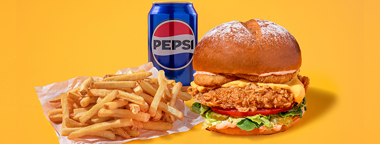 Peri Peri Chicken Burger Value Meal