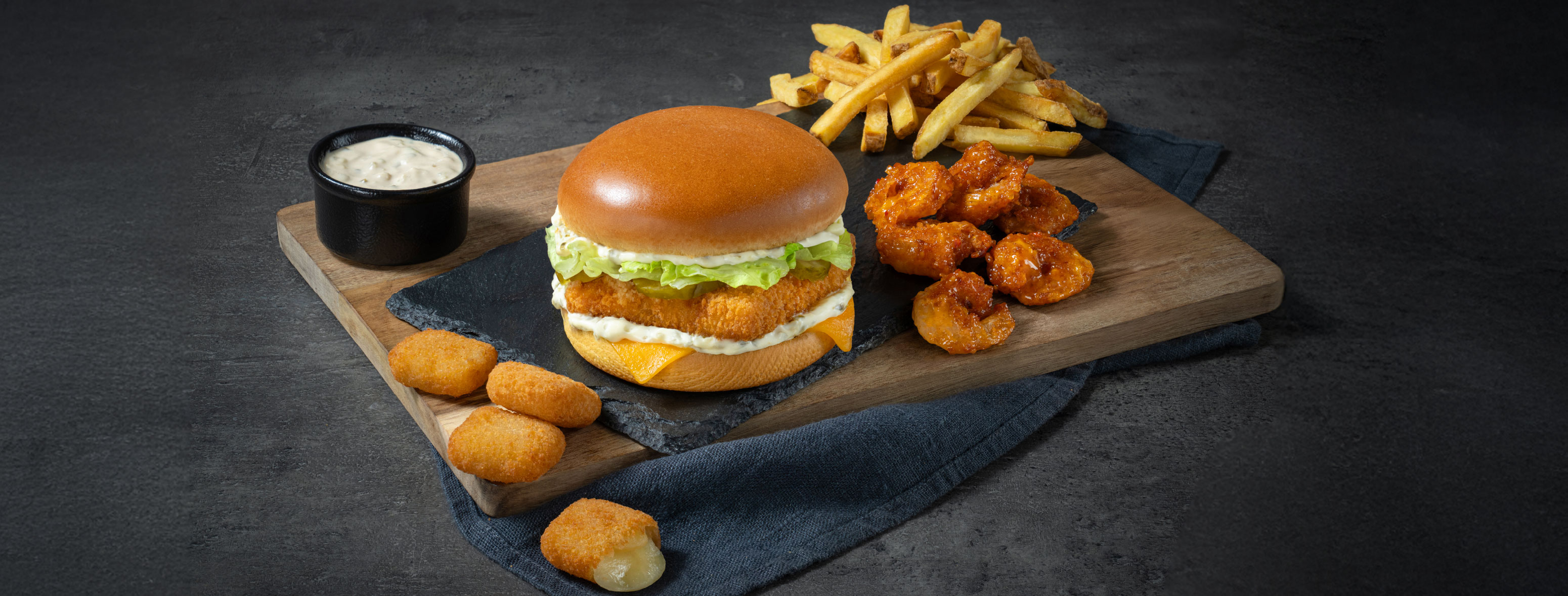 Burger-Sampler Lent edition