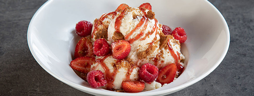 CHEESECAKE SUNDAE EXPLOSION