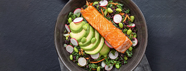 Kale Salmon Bowl