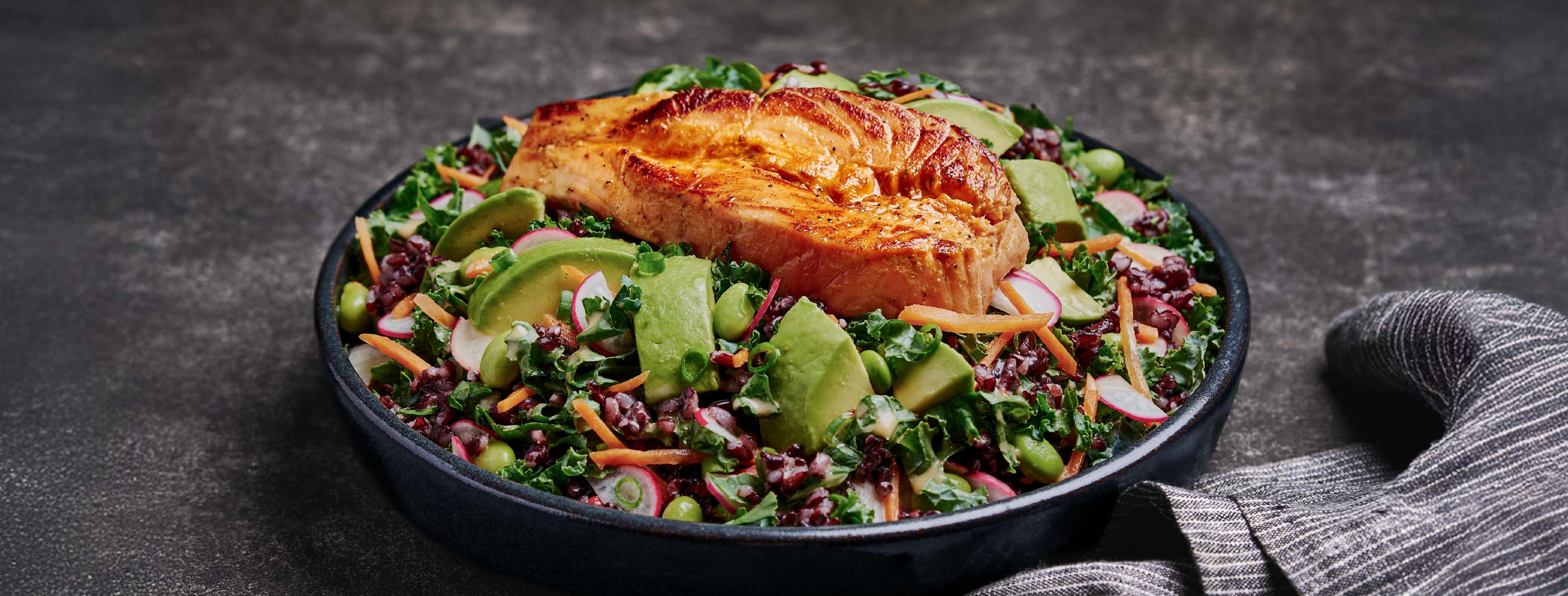 KALE SALMON BOWL